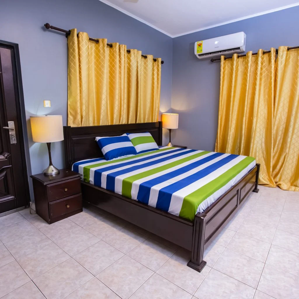 Rapid City Guest House Room in Adenta Amanfrom Accra Ghana - Queen King Size beds